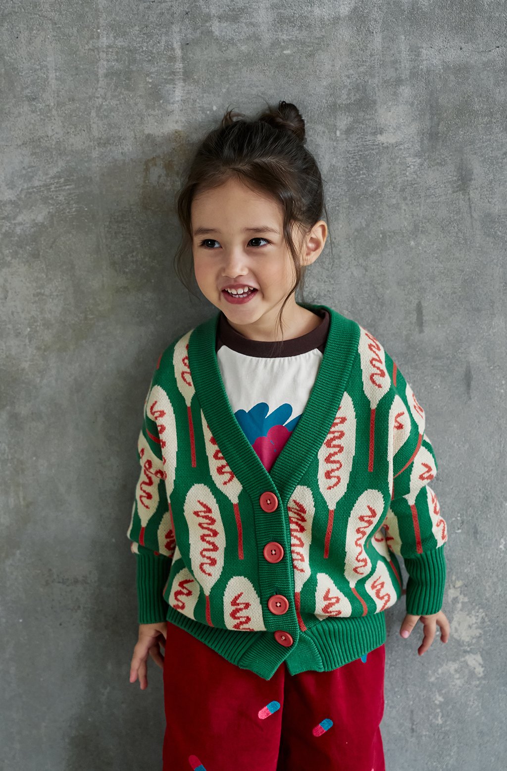 CORNDOG CARDIGAN