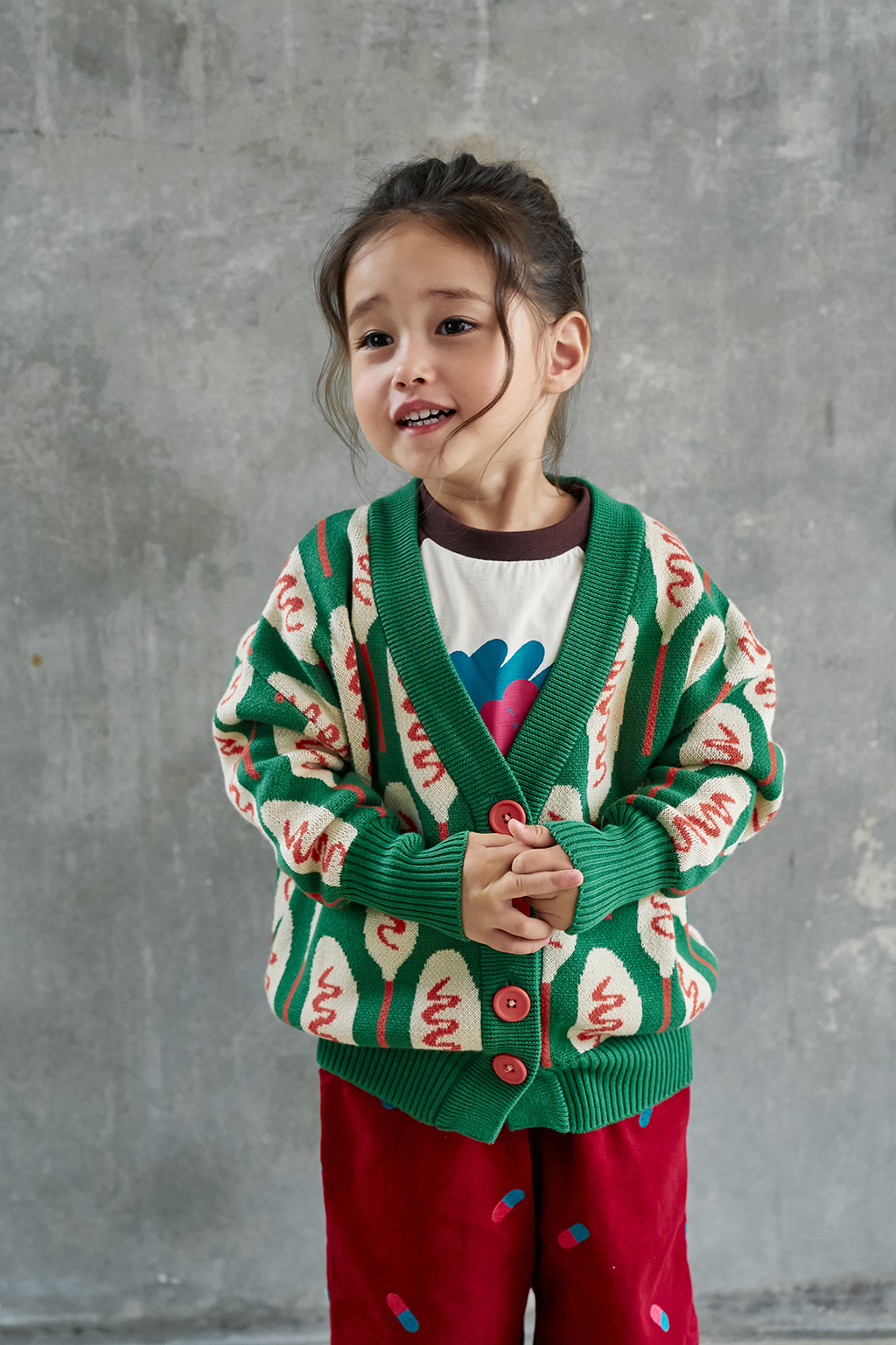 CORNDOG CARDIGAN