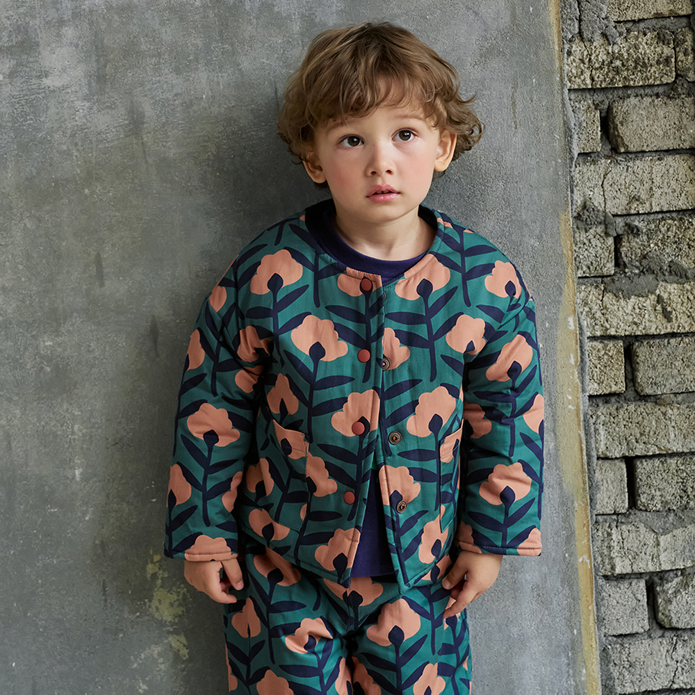 WALLFLOWER PADDED REVERSIBLE JACKET