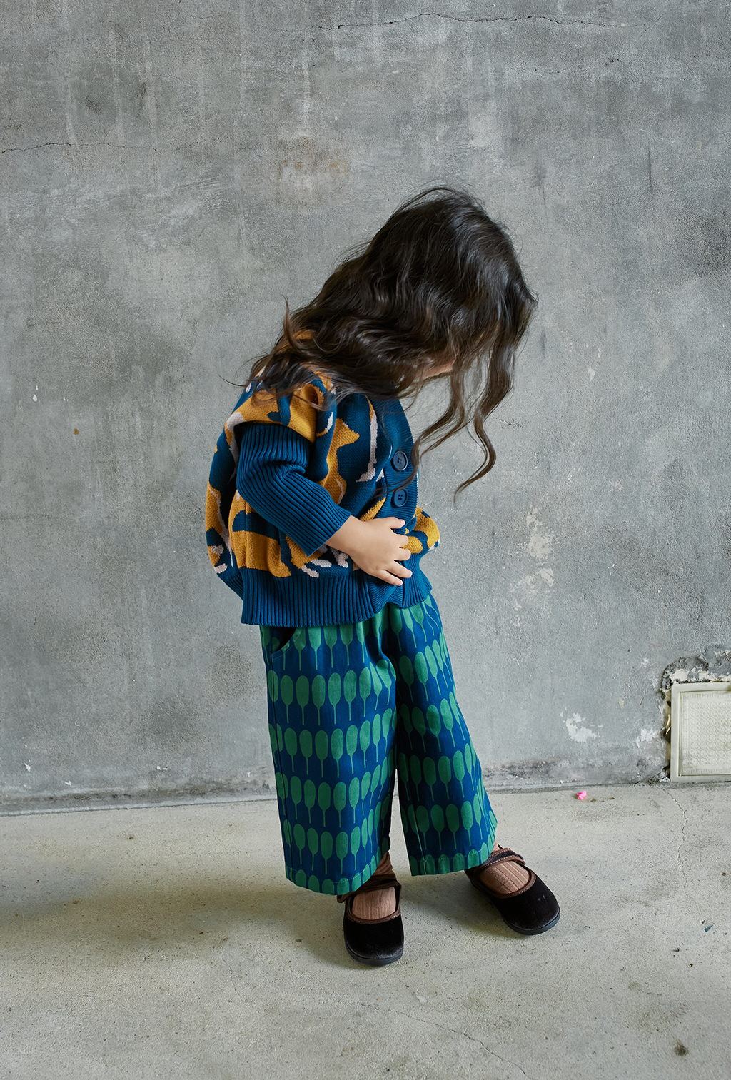 GREEN CORNDOG PANTS