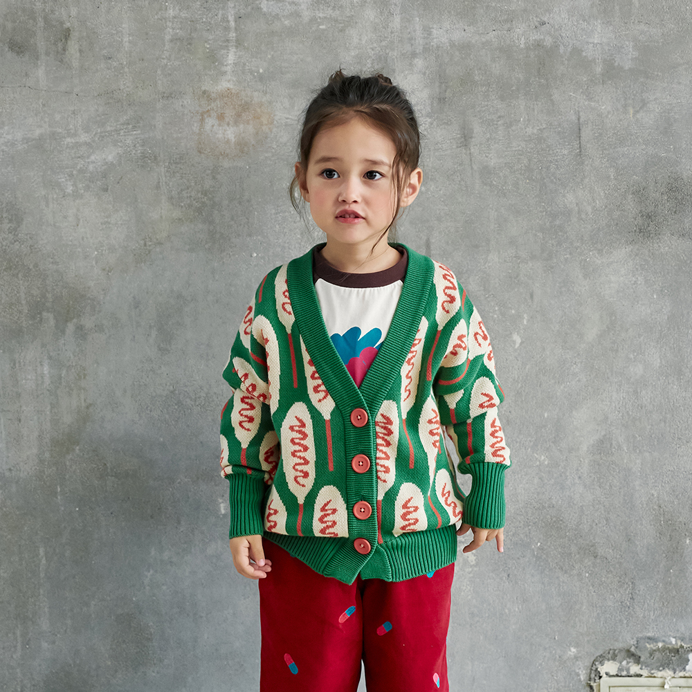 CORNDOG CARDIGAN
