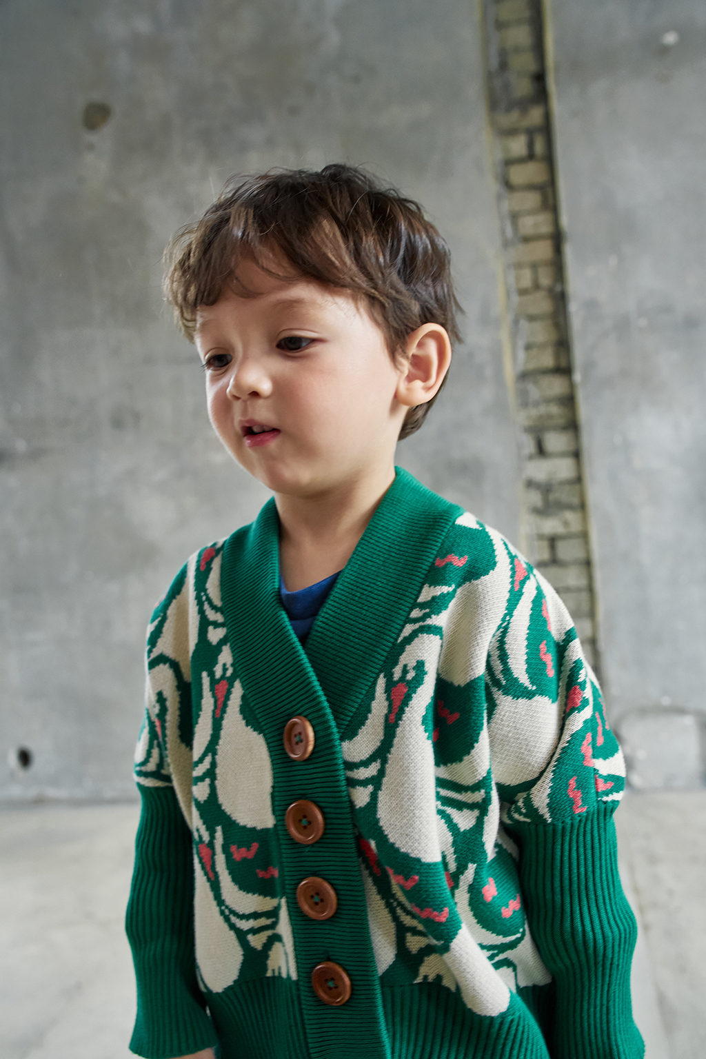 SWAN WIDE CARDIGAN