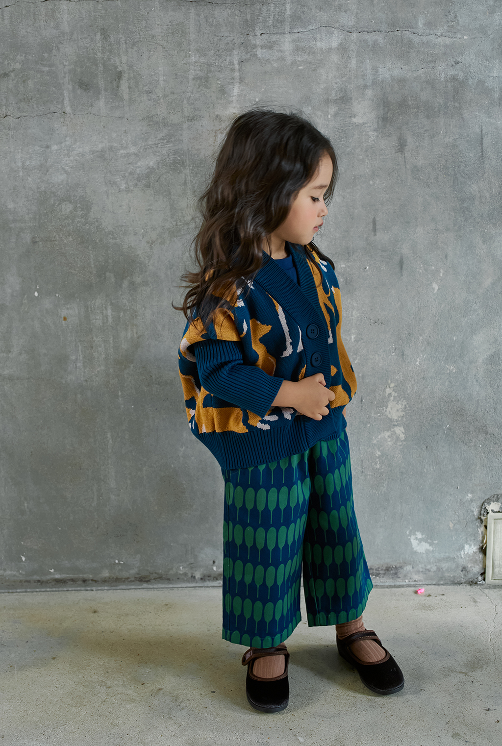 GREEN CORNDOG PANTS