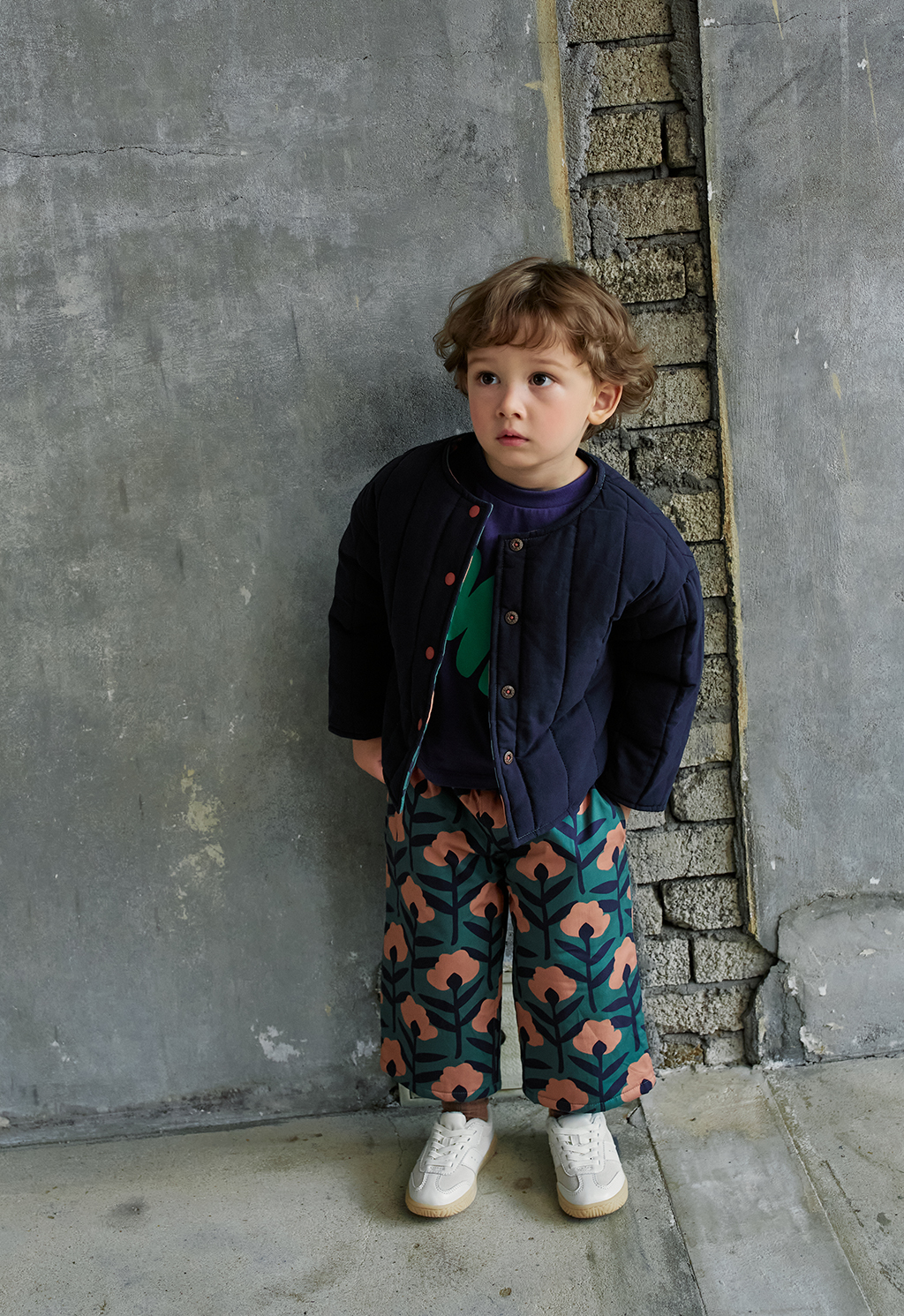WALLFLOWER PADDED REVERSIBLE JACKET