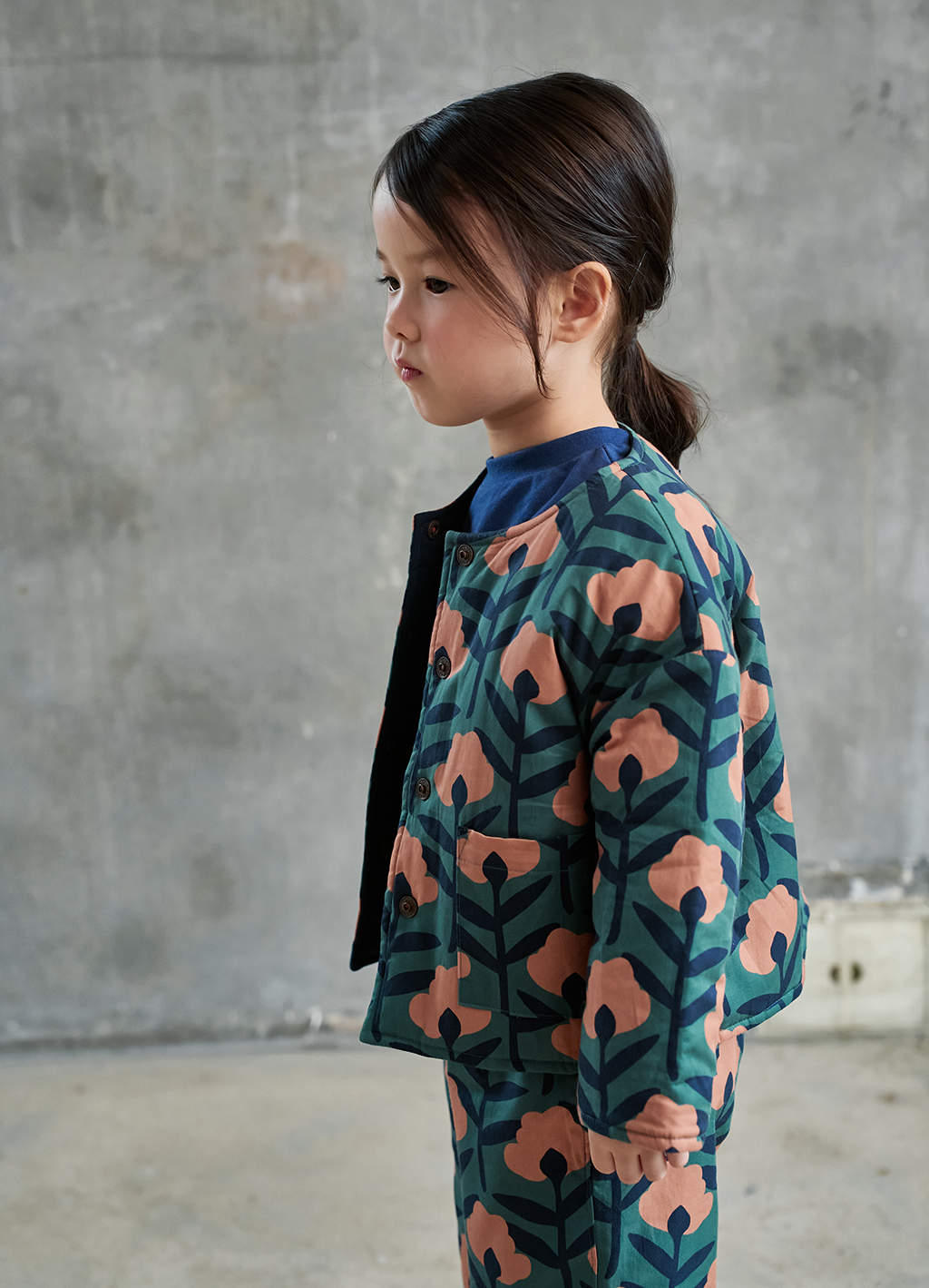 WALLFLOWER PADDED REVERSIBLE JACKET