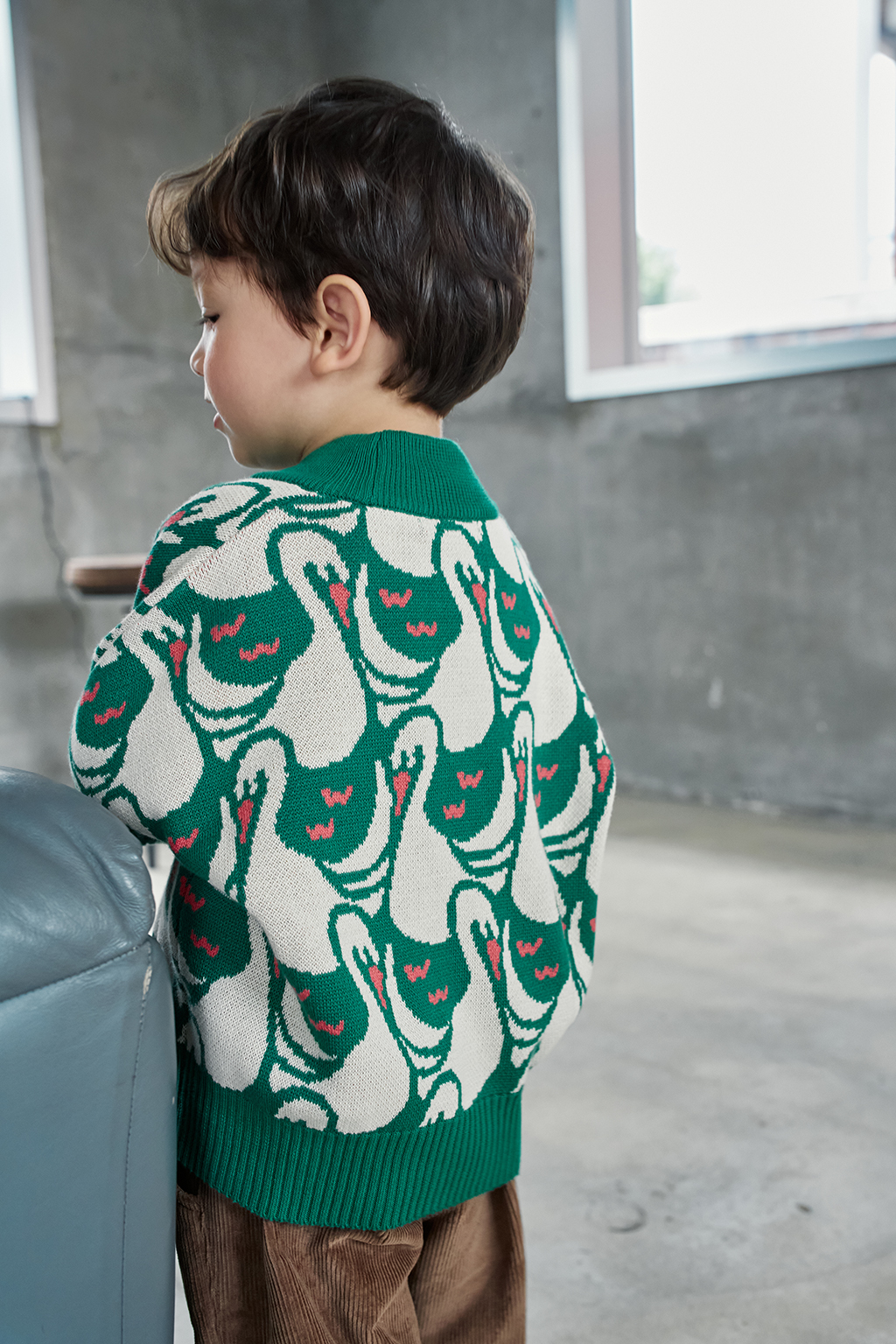 SWAN WIDE CARDIGAN
