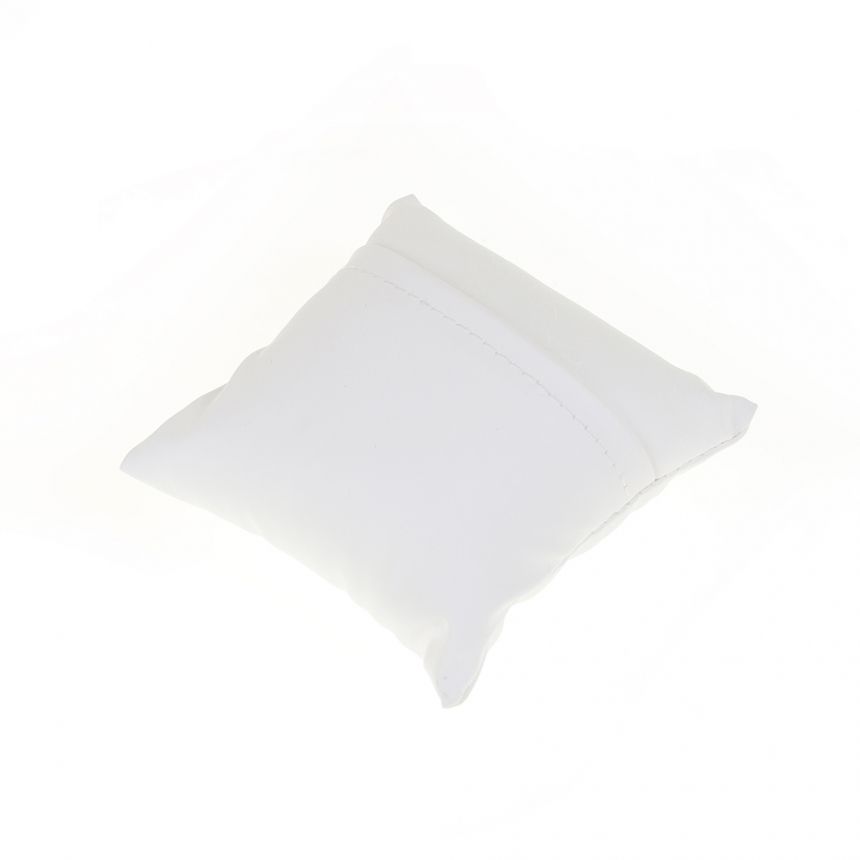 인조가죽 쿠션 다용도 진열대 화이트 9x9x5cm