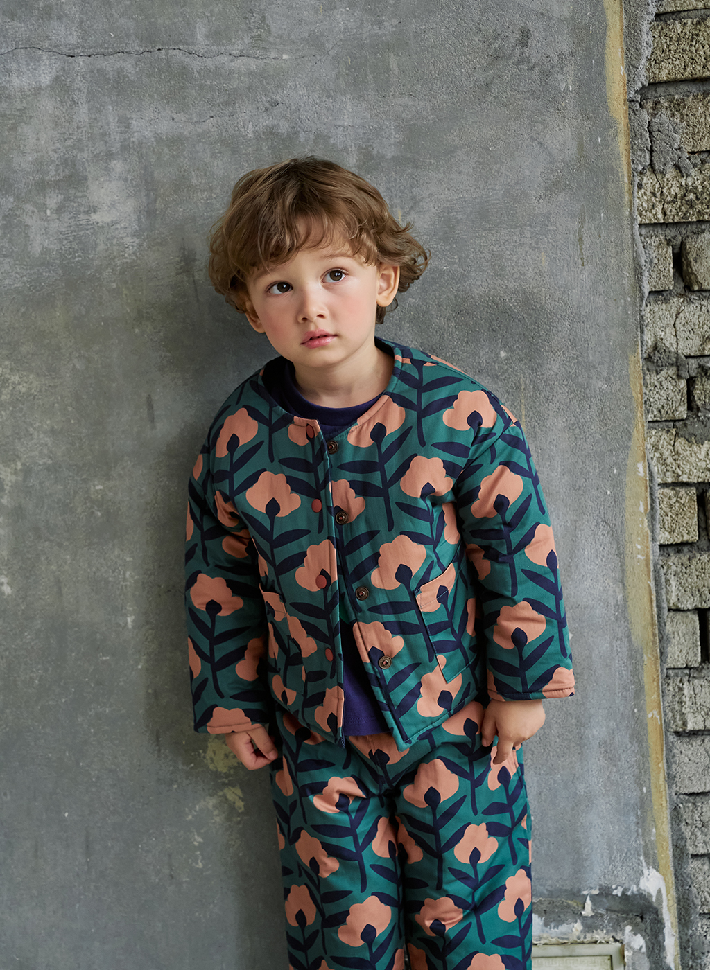 WALLFLOWER PADDED REVERSIBLE JACKET