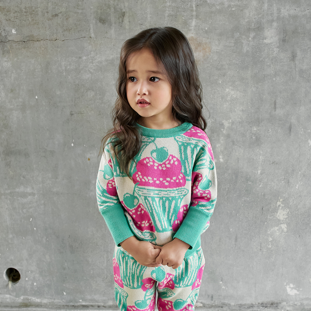 CUPCAKE KNIT TOP