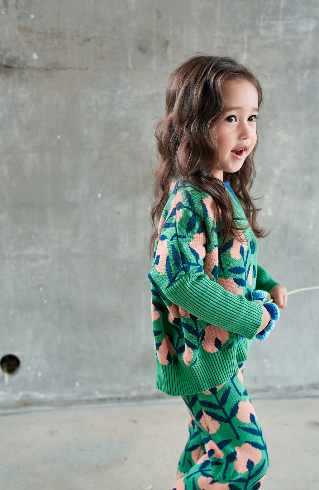 CT FLOWER WIDE CARDIGAN