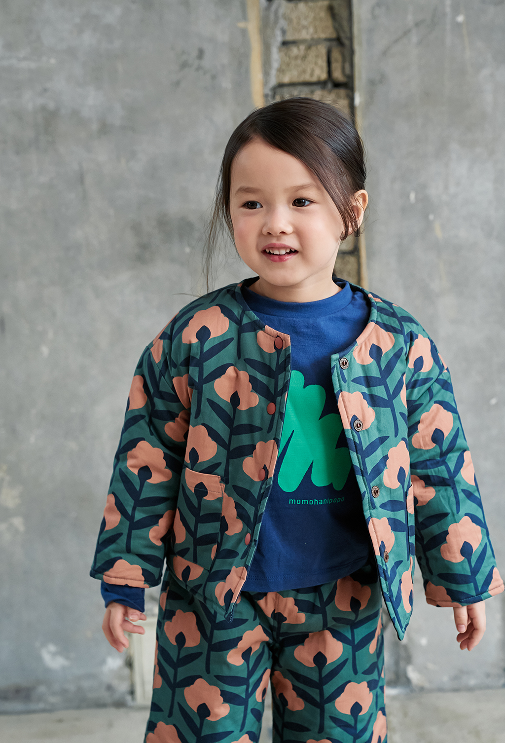 WALLFLOWER PADDED REVERSIBLE JACKET