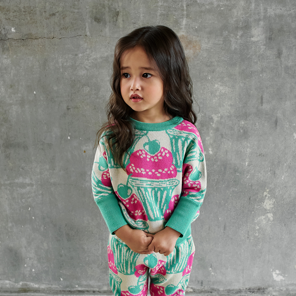 CUPCAKE KNIT TOP