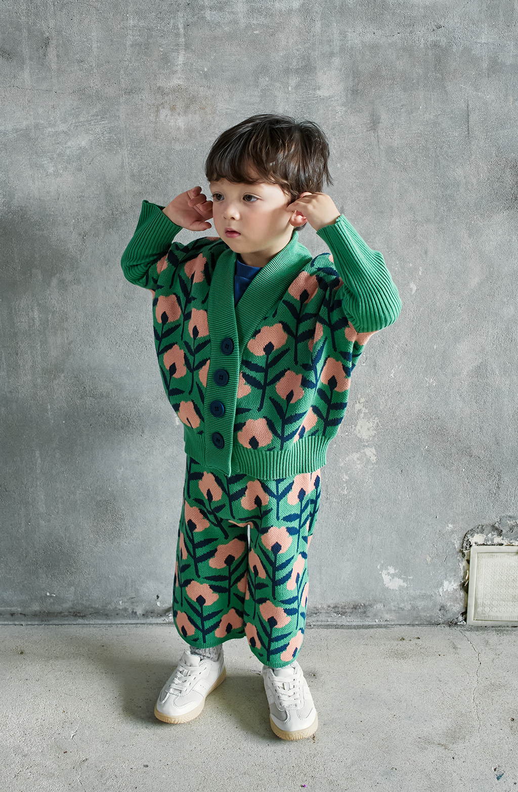 CT FLOWER WIDE CARDIGAN