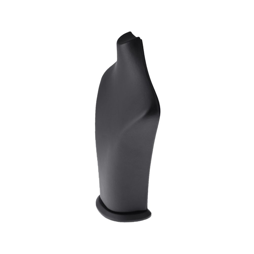 인조가죽 스탠드 목걸이 진열대 블랙 대 21x7x28cm