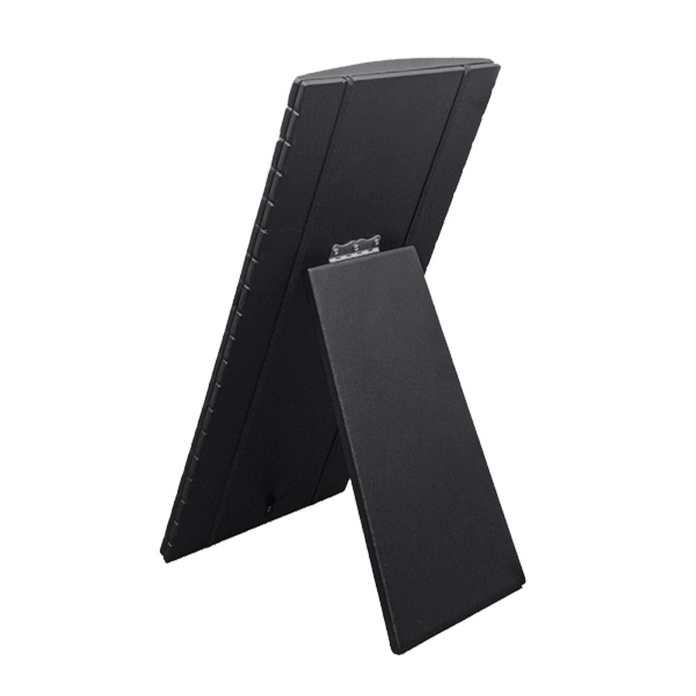 인조가죽 칼집형 목걸이 진열대 블랙 대 15x13x28cm