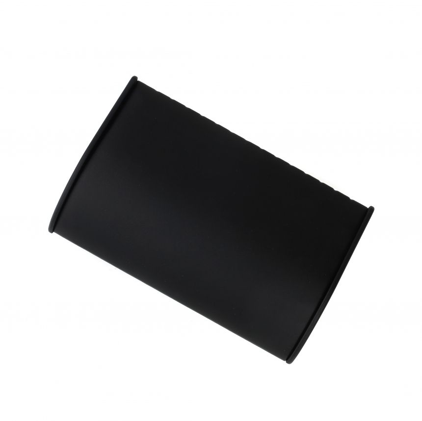 인조가죽 목걸이 진열대 블랙 20x12x4.5cm
