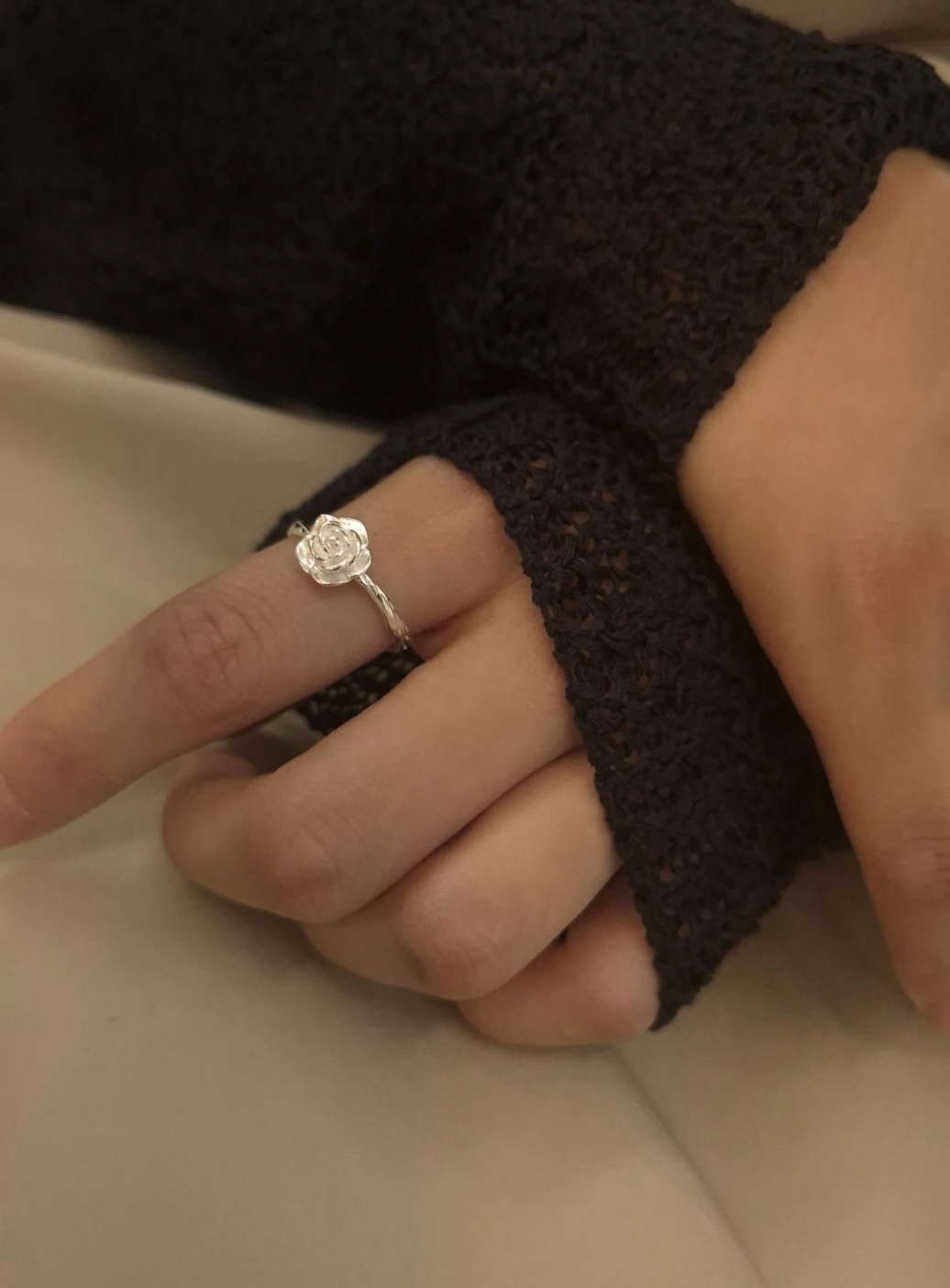 Rose ring • silver925