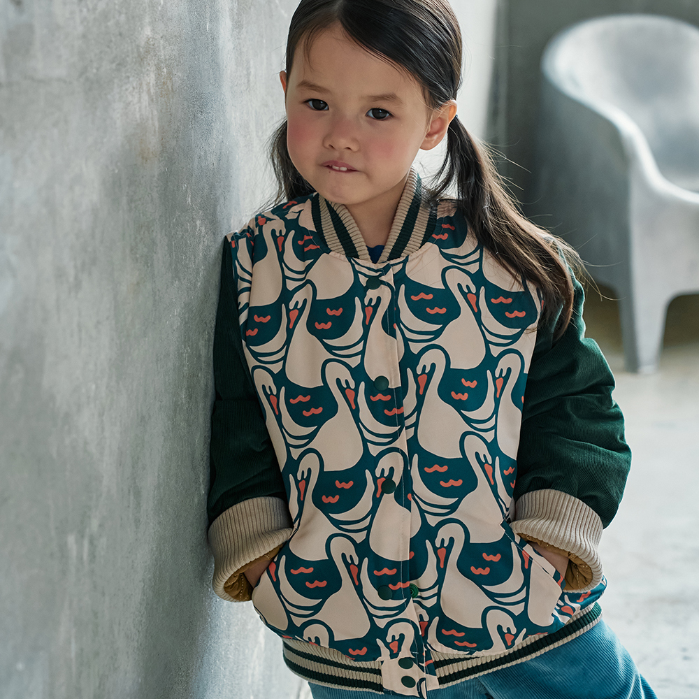 SWAN BOMBER JACKET