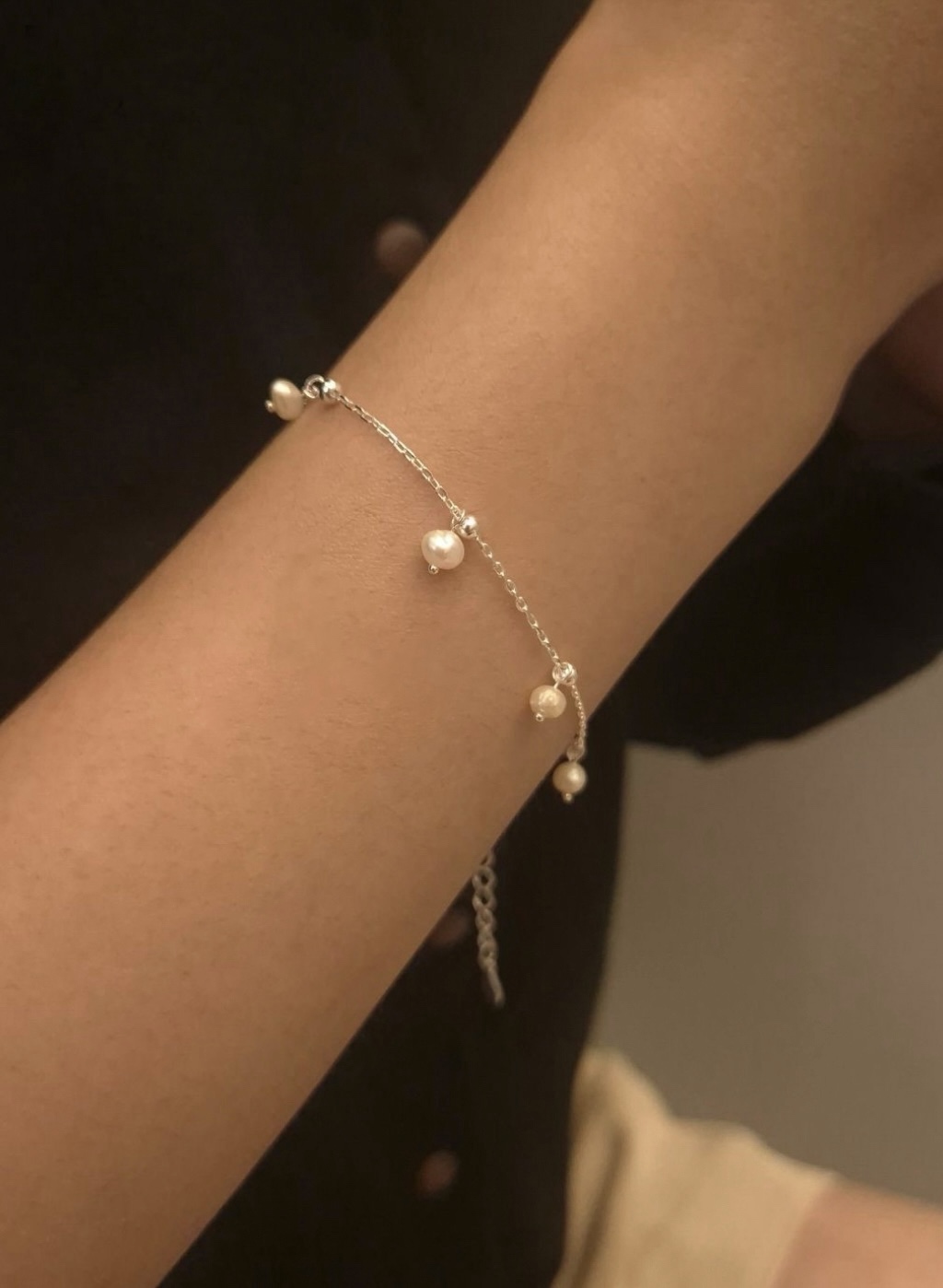 Pearl bracelet • silver925