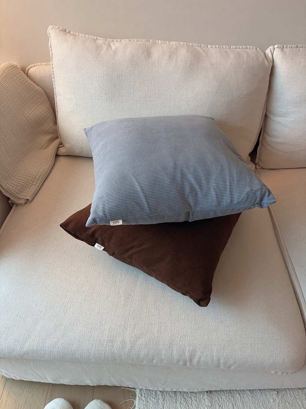 still cord cushion cover