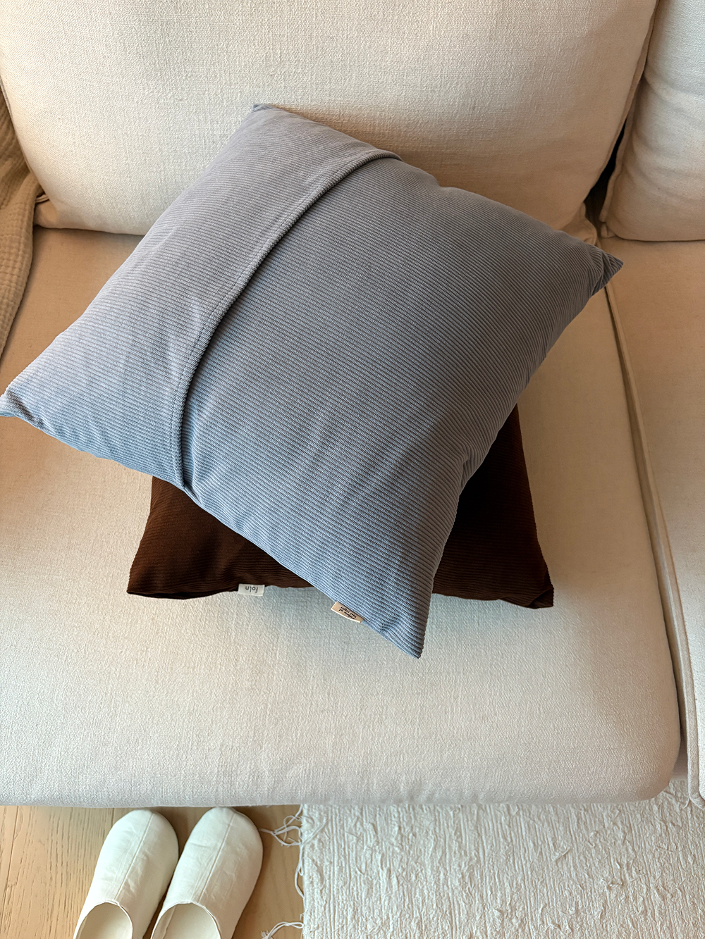 still cord cushion cover