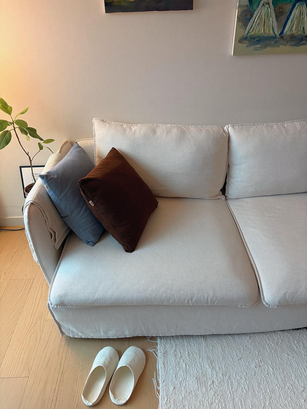still cord cushion cover