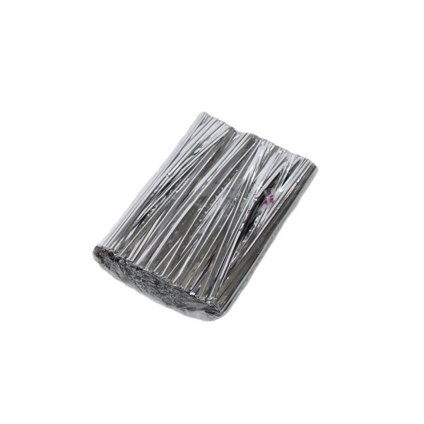 칼라타이 절단 빵끈 실버 0.4cmx10cm 900개
