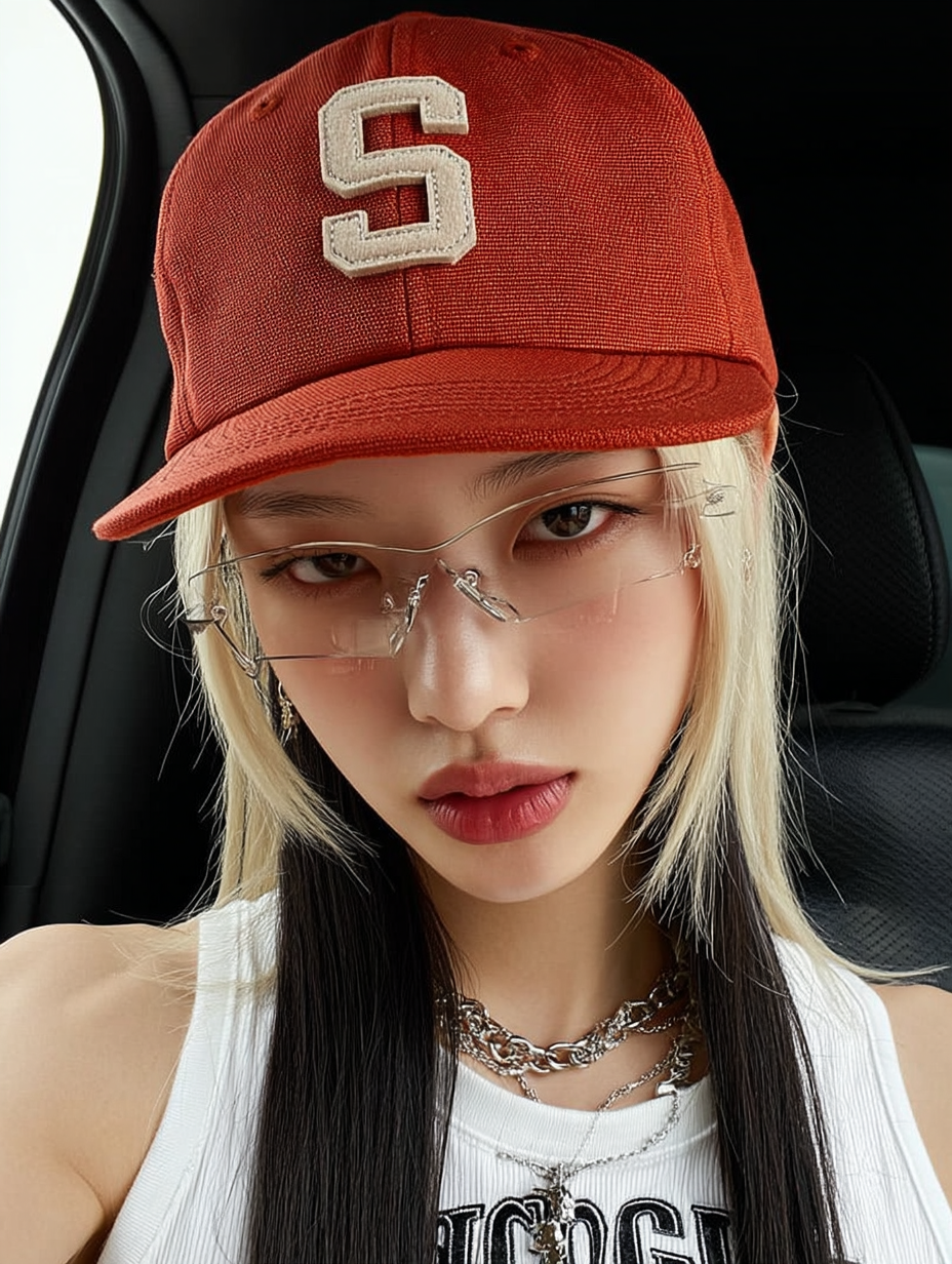 싱클레어 덤프 오렌지 컬러 볼캡 명품 휴대편한 간지나는 야구모자 남자 여자 스냅백