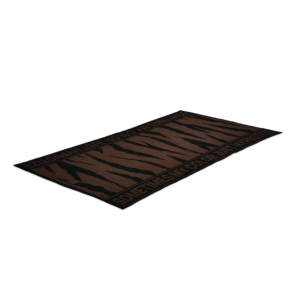 [힙노타이즈] Wool Blend Knit Blanket 울혼방 니트소재 블랭킷