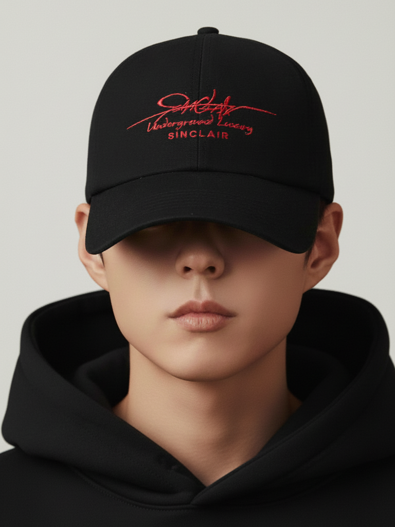 싱클레어 생츄어리 볼캡 블랙 에디션 빅사이즈 모자