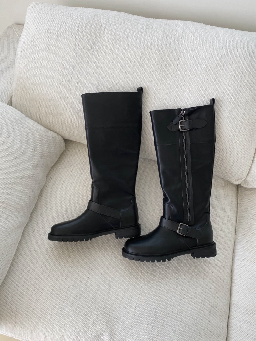 Two-way open long boots