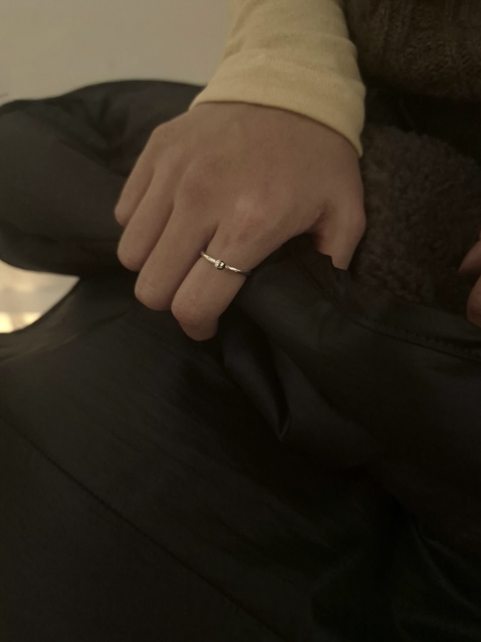 Mini ball ring • silver925