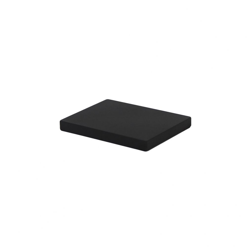인조가죽 목침 다용도 진열대 블랙 중 20x15x2cm