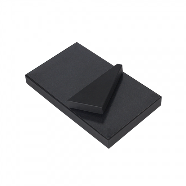 인조가죽 4단 경사스탠드 귀걸이 피어싱 진열대 블랙 25x10x15cm