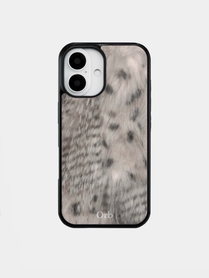 Lynx fur bumper case /4type