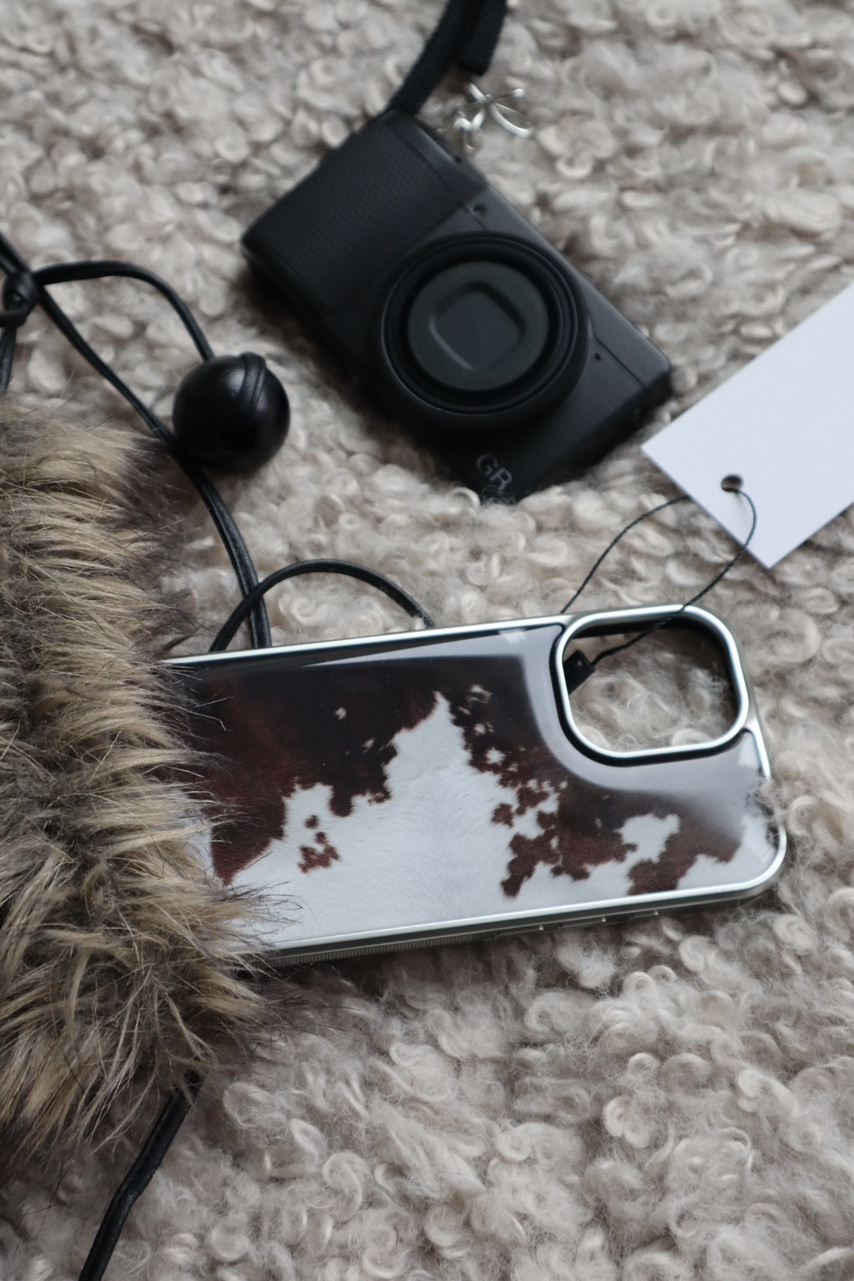 Simmental Cowhide Bumper Case /4type