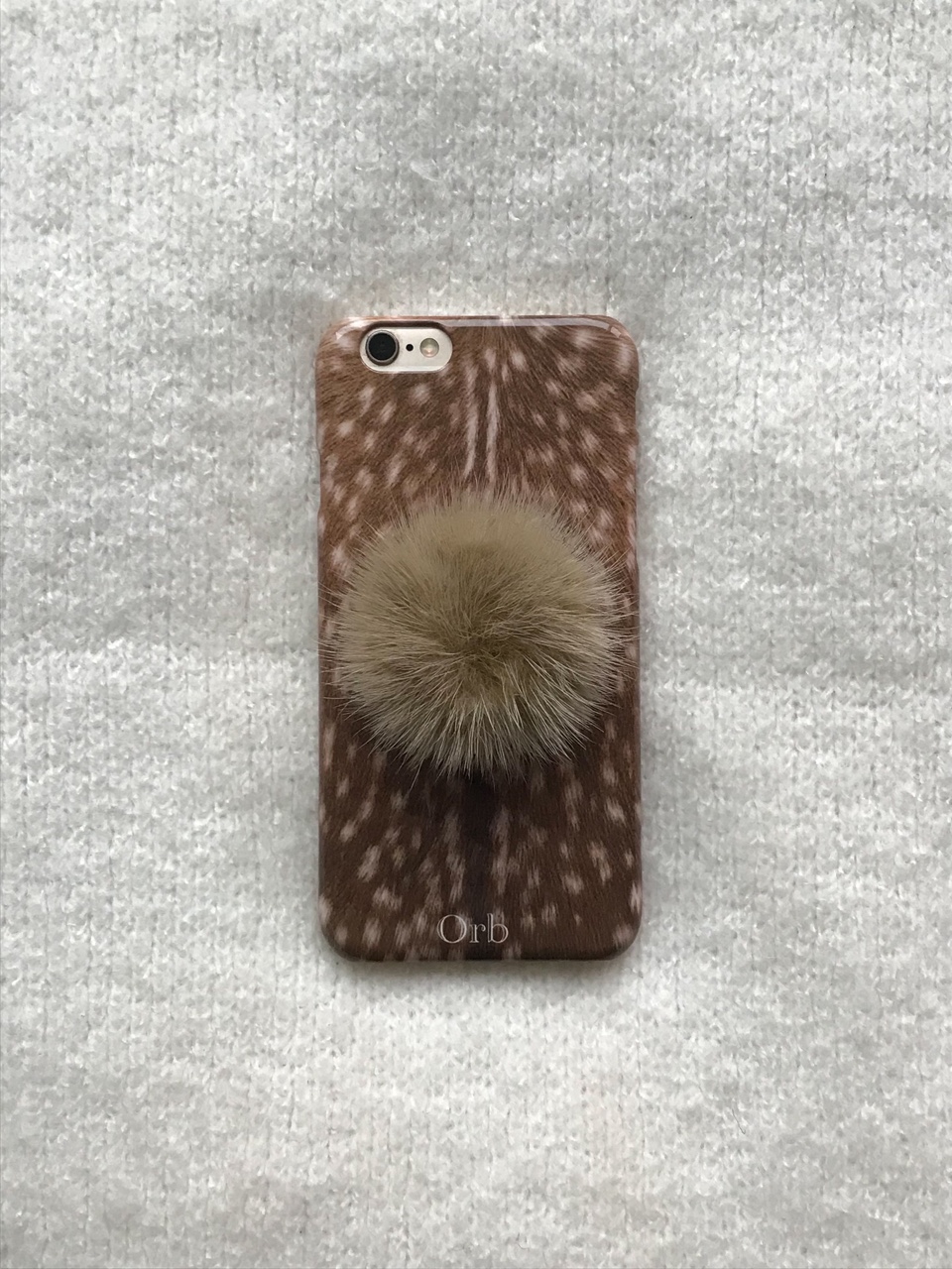 Bambi fur hard case /3type