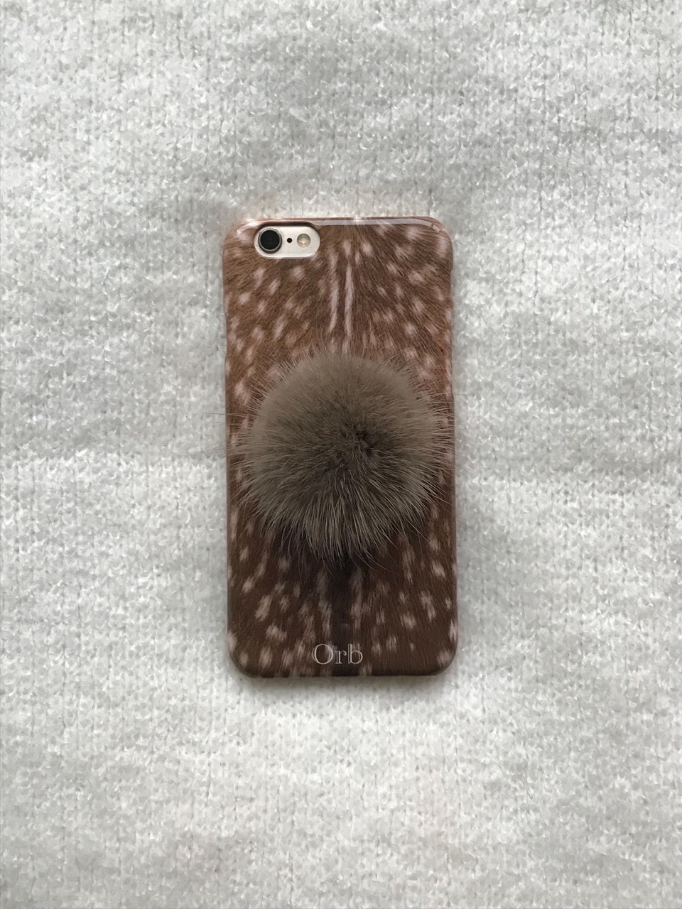 Bambi fur hard case /3type