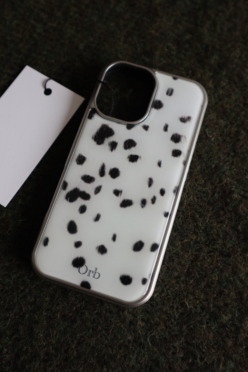 Dalmatian Fur Bumper Case /4type