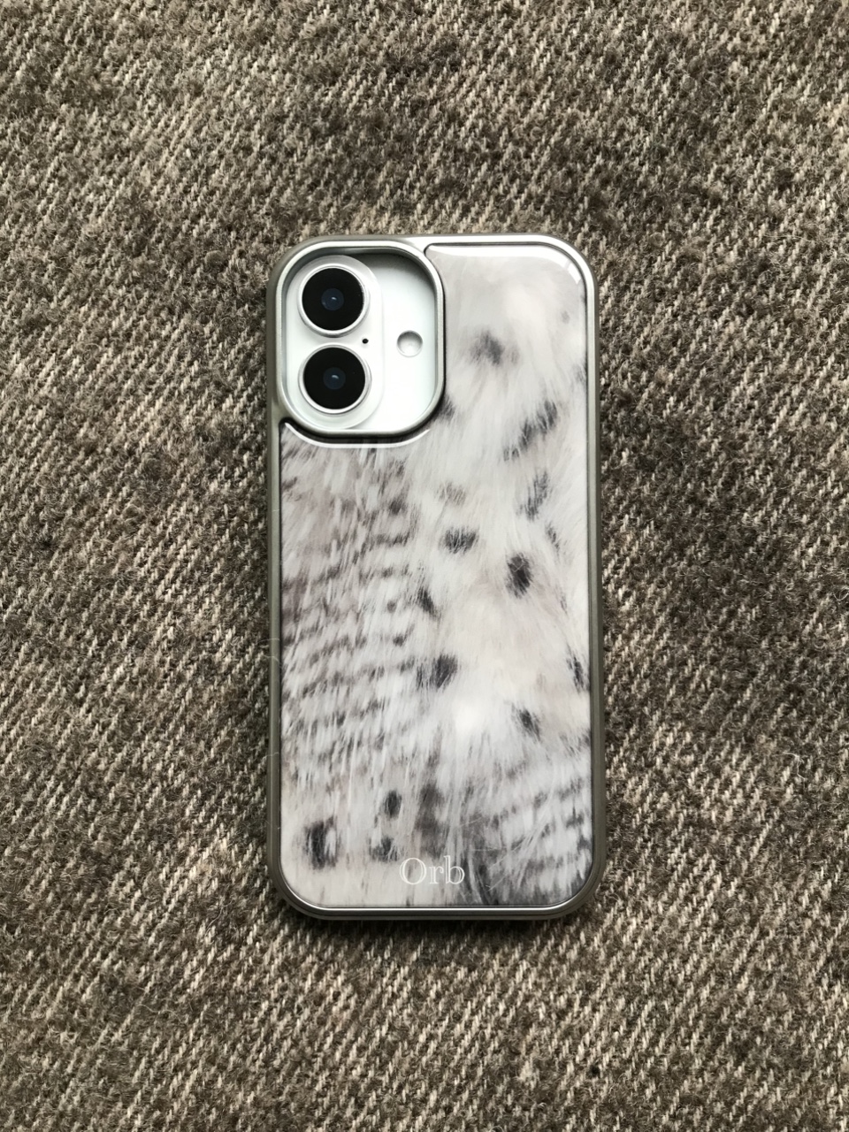 Lynx fur bumper case /4type