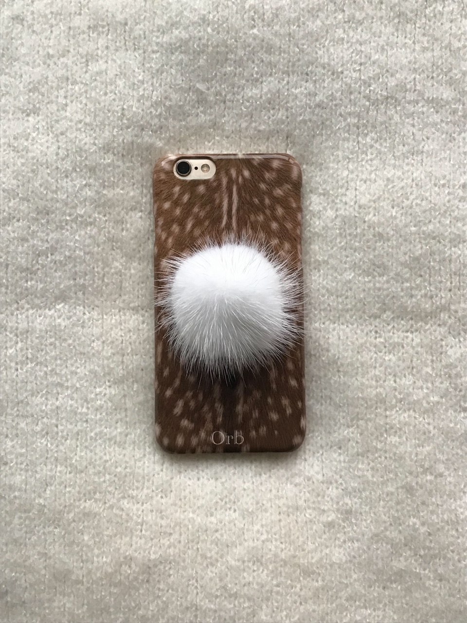 Bambi fur hard case /3type