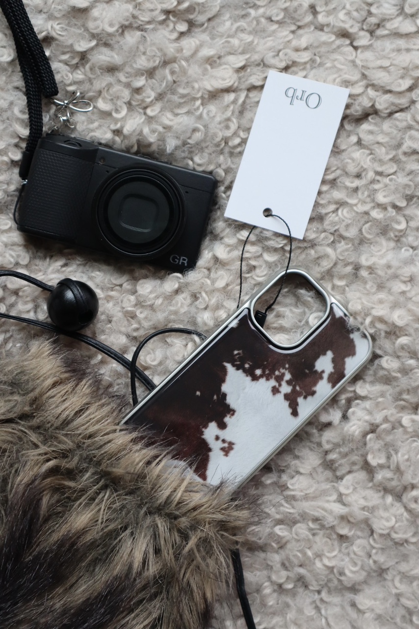 Simmental Cowhide Bumper Case /4type