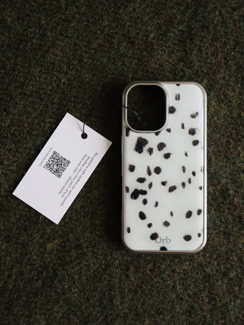 Dalmatian Fur Bumper Case /4type