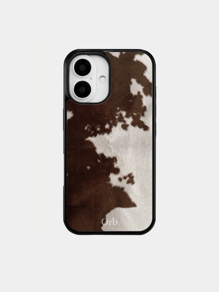 Simmental Cowhide Bumper Case /4type