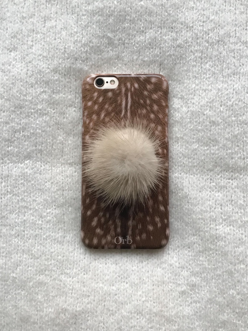 Bambi fur hard case /3type