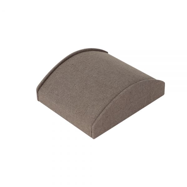 린넨 반원 팔찌 진열대 브라운 소(신형) 15.5x18x6.5cm