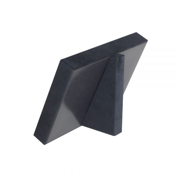 뉴 벨벳 6줄 경사스탠드 반지 진열대 블랙 20x10x15cm