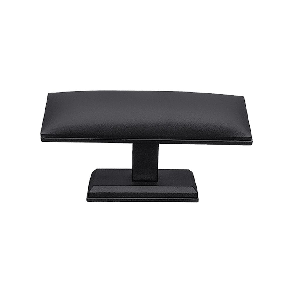 인조가죽 T자 쿠션 경사 팔찌 진열대 블랙 20x6x10.5cm