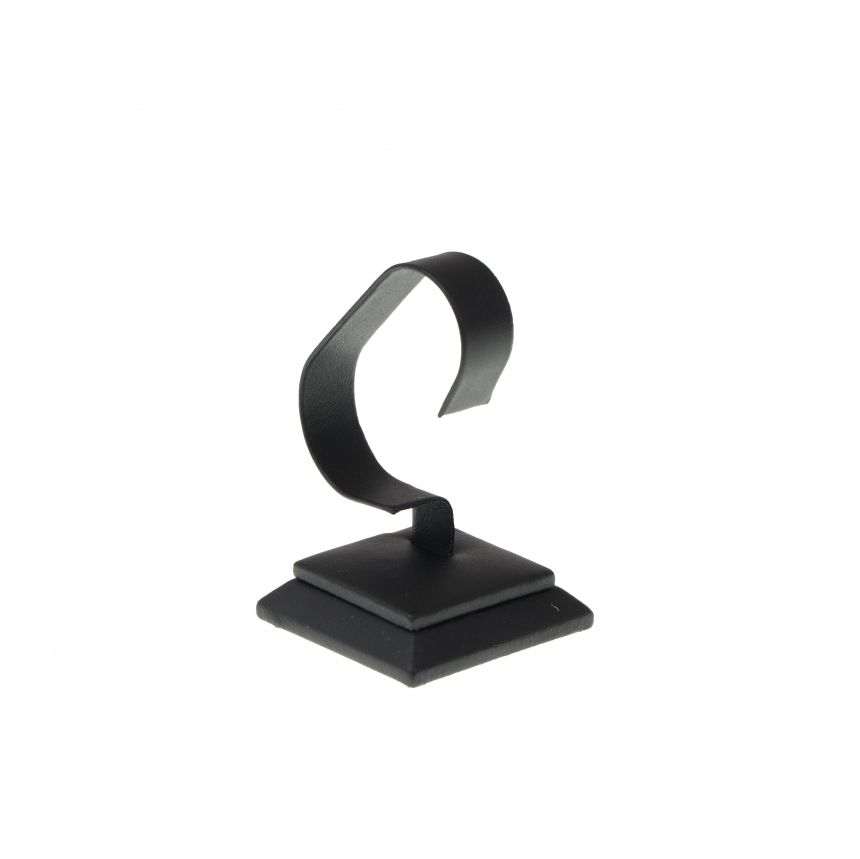 인조가죽 1조 팔찌 시계 진열대 블랙 5.5x7x9cm