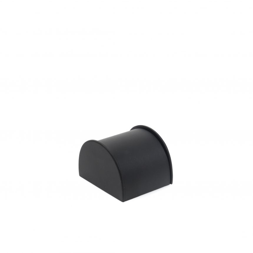 인조가죽 반달 팔찌 진열대 블랙 소 10x12x8cm